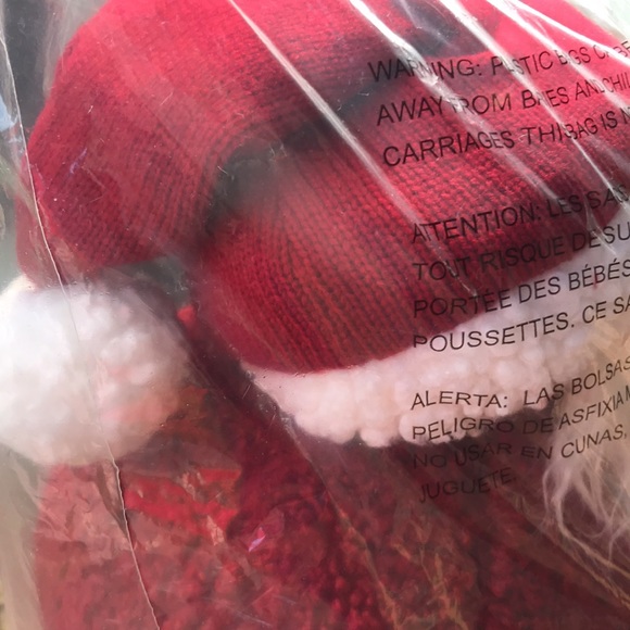 Pottery Barn Cuddly Teddy Bear Fur Bearded Jolly Santa Christmas Pillow 🎅🏻🎄 - Picture 9 of 16